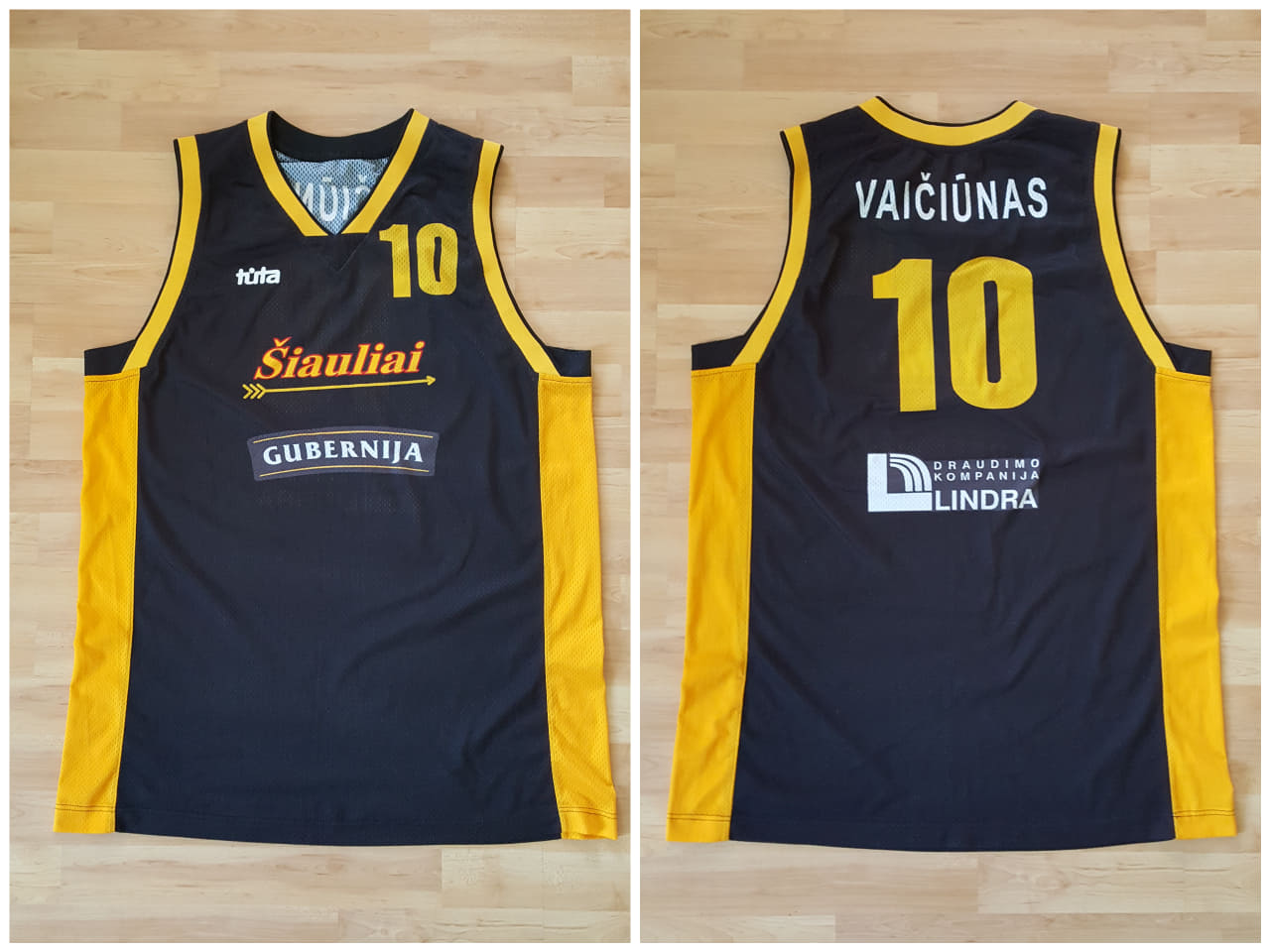 BC Šiauliai. Marškinėliai - Rolandas Vaičiūnas (2003-04, LKL)